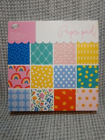 Bloc papier de création scrapbooking