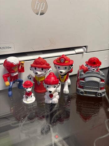 Lot de figurines . Pat patrouille . Marcus .