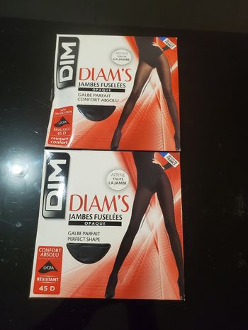 2 lot Collant dim taille 3