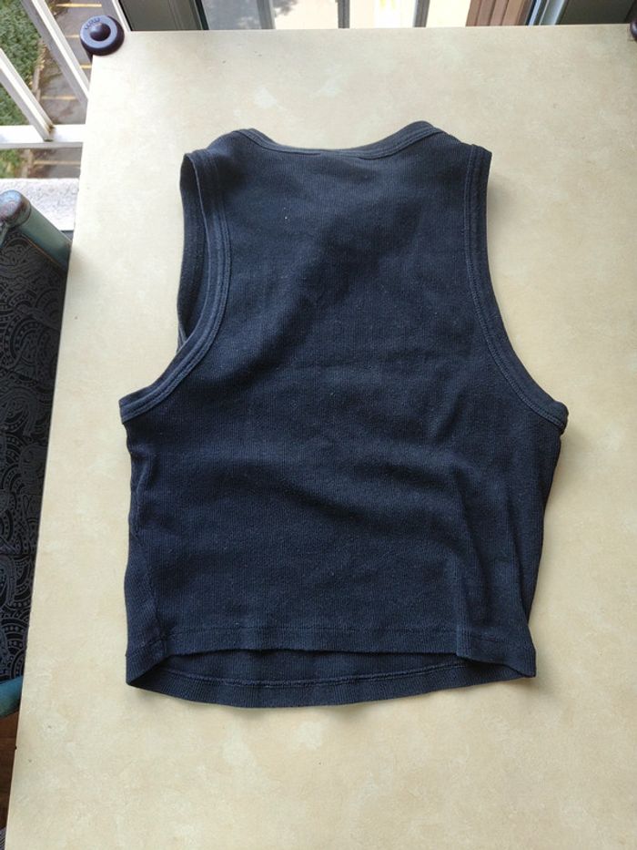 Crop Top noir Bershka M - photo numéro 3