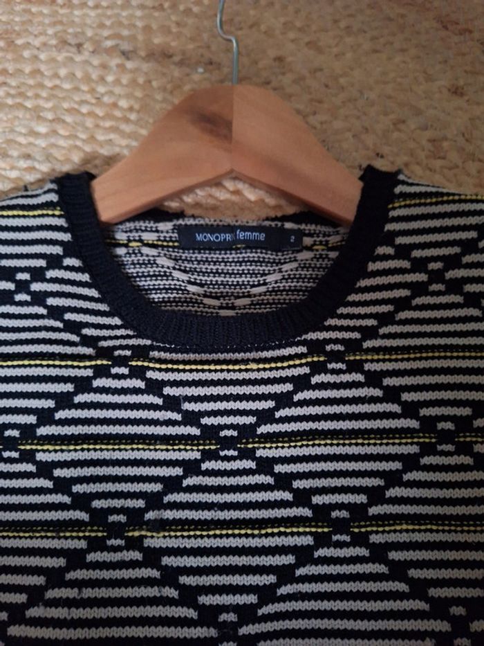 Petit pull monoprix manches courtes - photo numéro 4