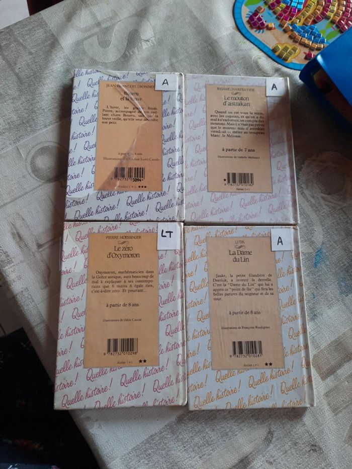 Lots de 4 livre - photo numéro 2