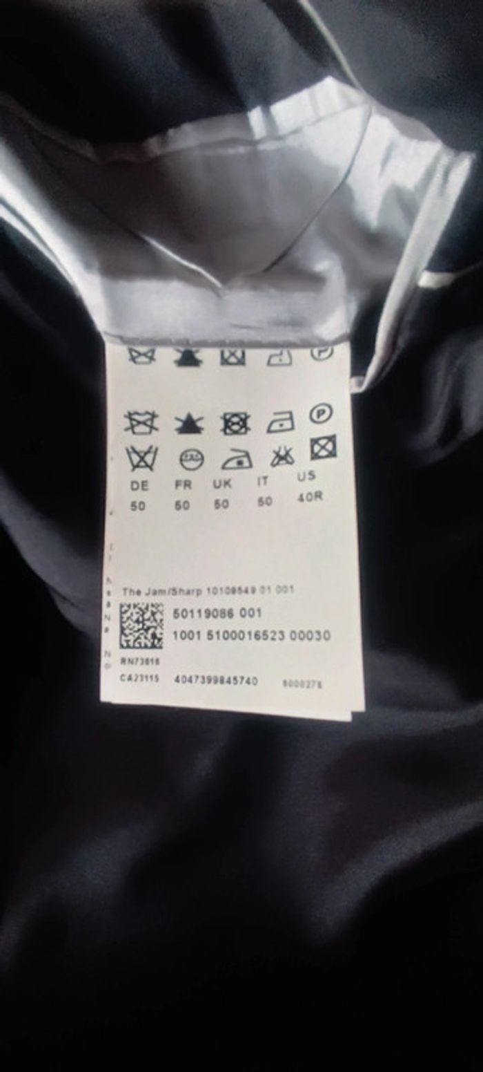 Veste de costume noire Hugo Boss - photo numéro 10
