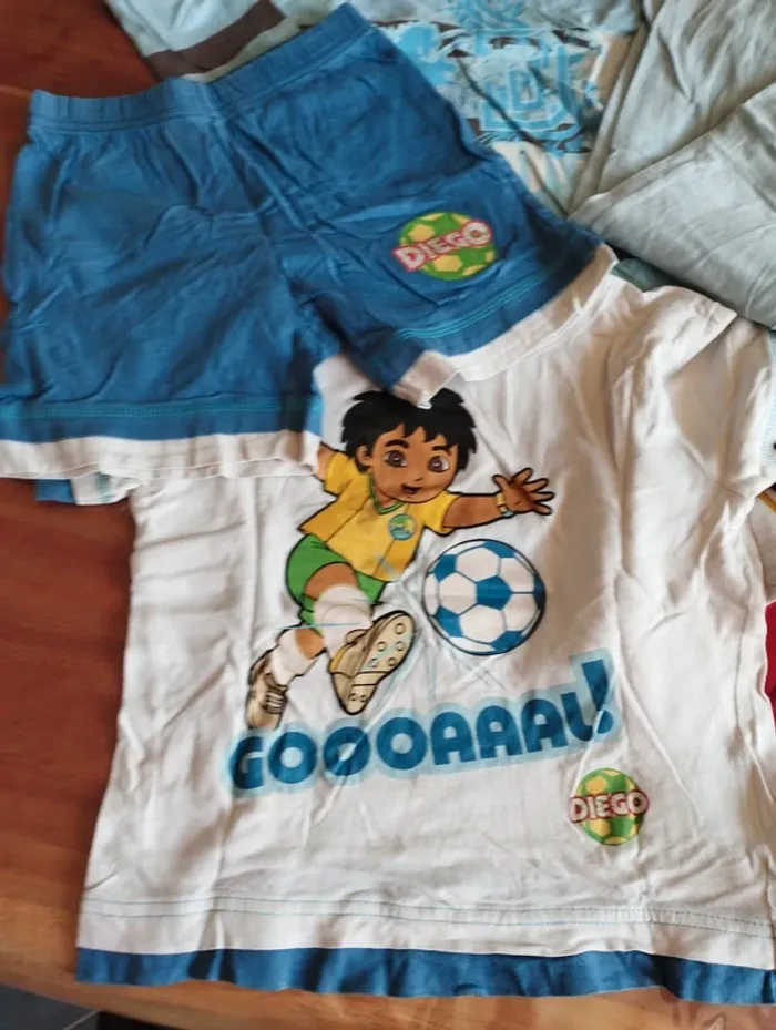 Lot de 4 pyjamas cars Diego Scooby -doo - photo numéro 3