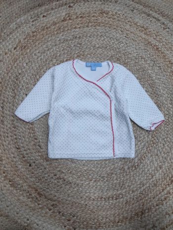 Pull à motif pois TQF 3 mois