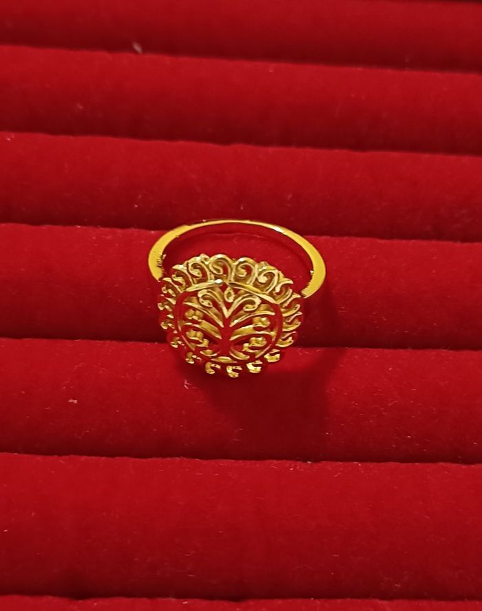 Bague plaqué or 18K
