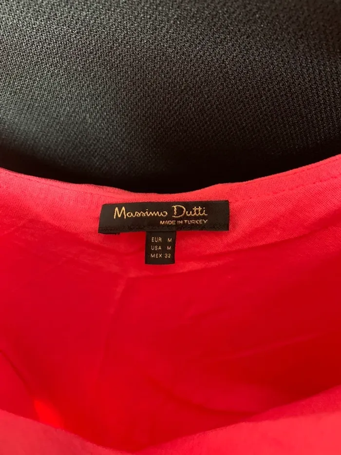 T-shirt asymétrique Massimo Dutti taille M - photo numéro 3