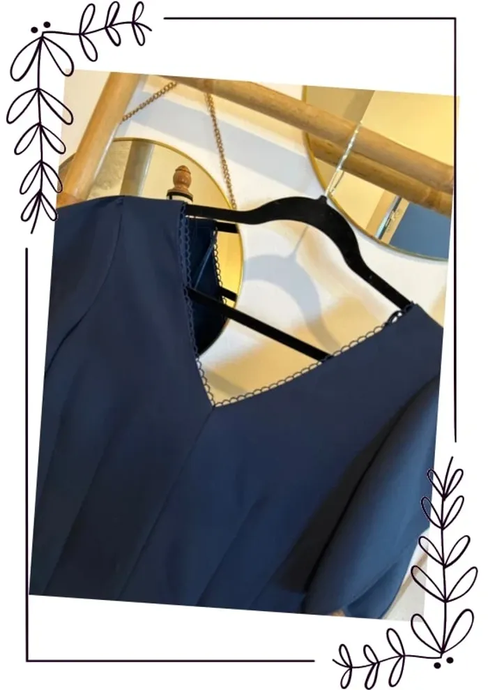 Combi short bleu marine - photo numéro 2