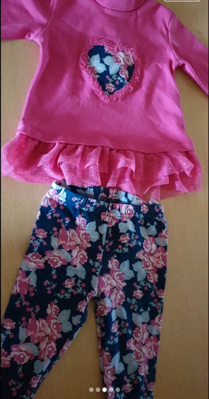 Ensemble 2 pièces fille 6 mois neuf - photo numéro 3