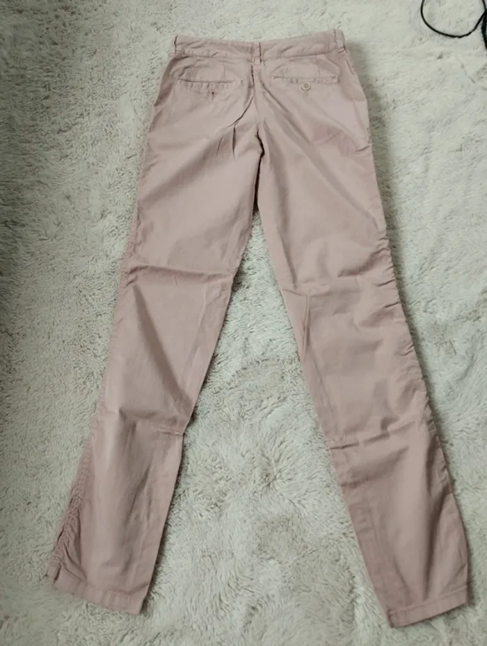 Pantalon chino rose Promod 36 - photo numéro 5