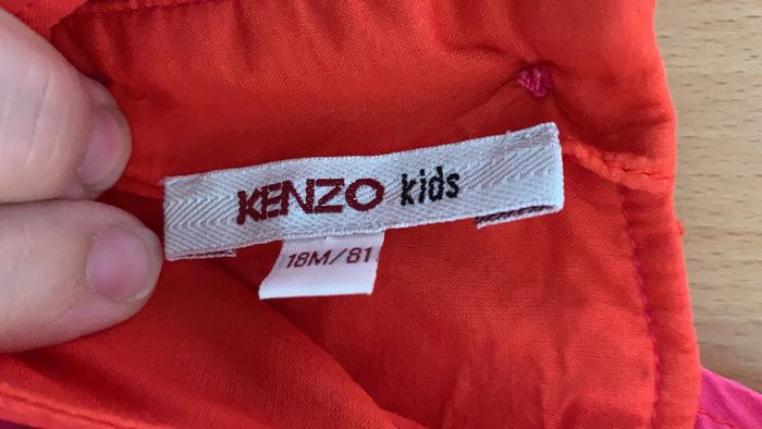 Robe Kenzo à bretelles et boléro 18 mois - photo numéro 8