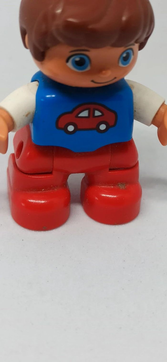 Enfant garçon haut bleu lego duplo - photo numéro 5