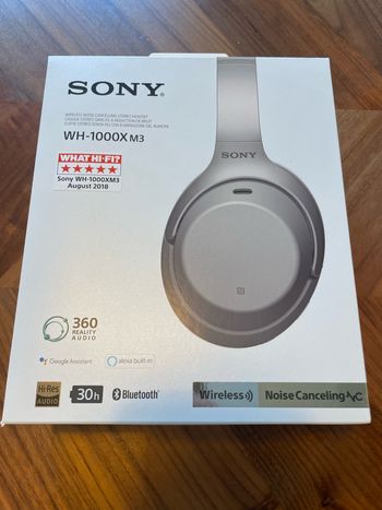 Sony WH-1000XM3 Casque Bluetooth à réduction de bruit sans fil avec micro