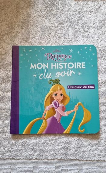 Livre mon histoire du soir raiponce