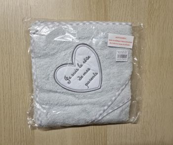 Sortie de bain bébé cape de bain serviette bebe