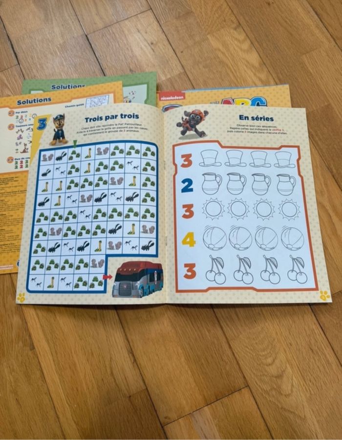 Lot de livres d’activité - Nombres - photo numéro 3