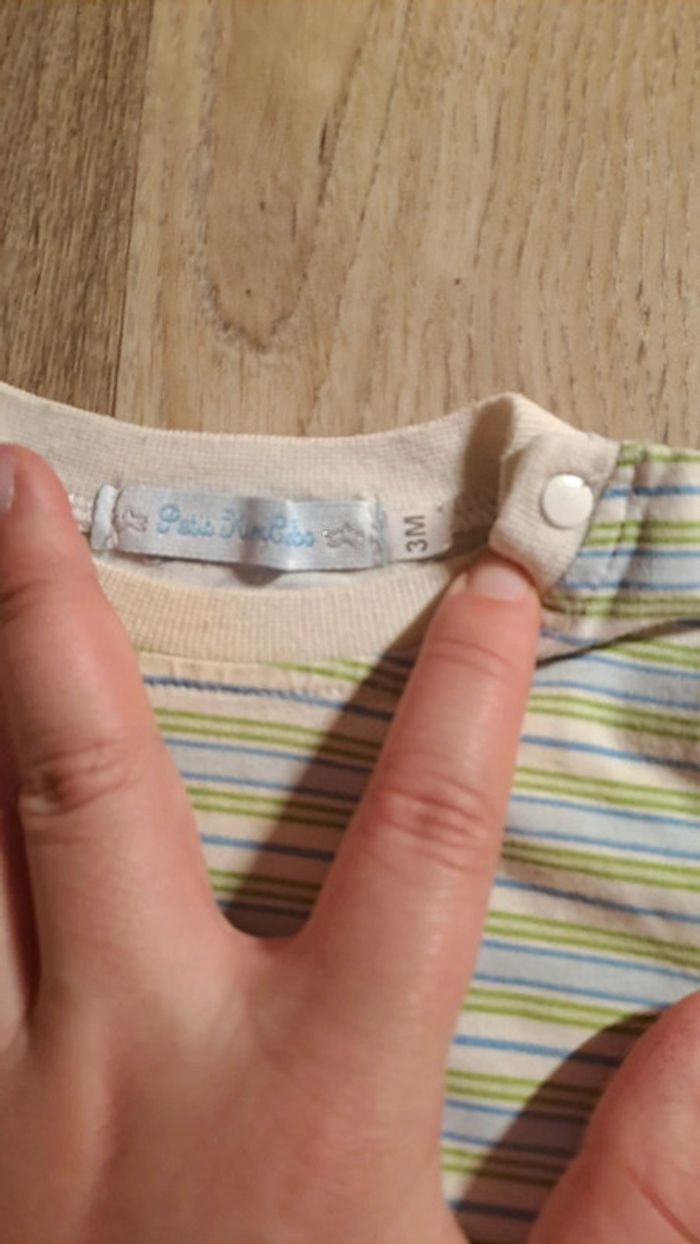 Ensemble short t-shirt manches courtes garçon taille 3 mois - photo numéro 4