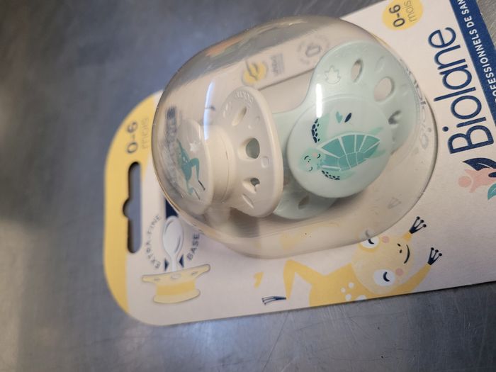 Biolane 6 Tétines anatomiques animaux - Sucettes extra-fines - 0 à 6 mois - photo numéro 6