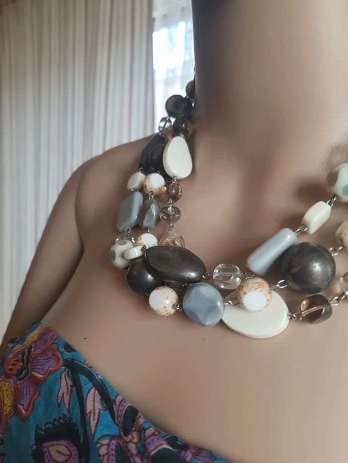Magnifique Collier en pierre Riverstone - photo numéro 4