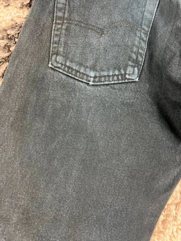 Jean Levis 517 02 noir délavé vintage 28x30 - photo numéro 7