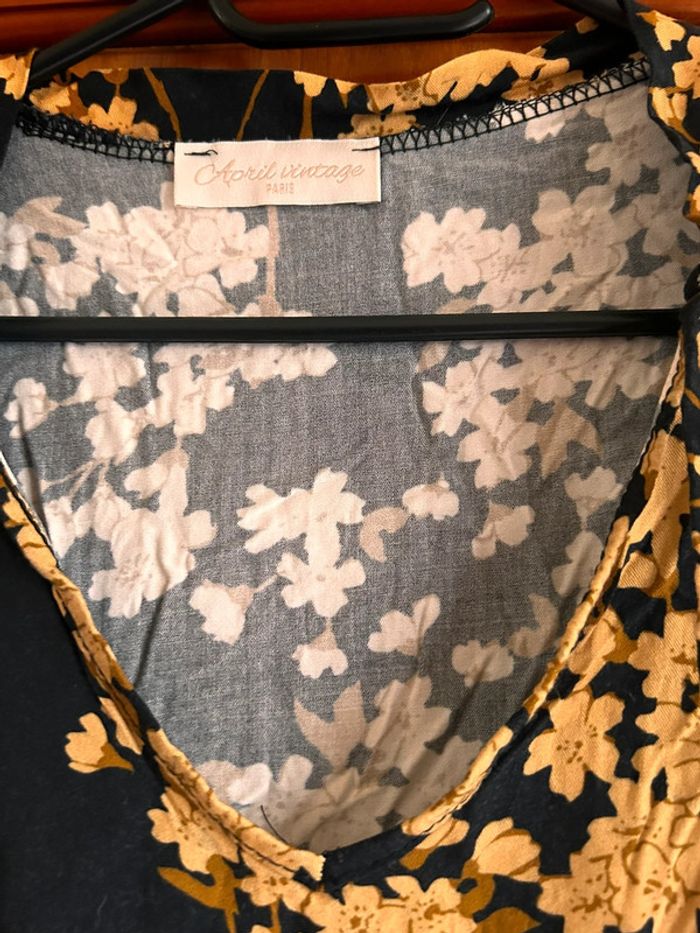 Robe fleurie April Vintage - photo numéro 2