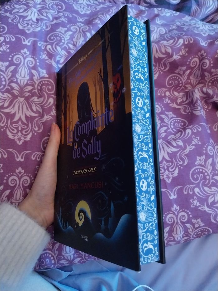 Roman Twisted Tale La Complainte de Sally relié collector jaspage- Mari Mancusi - Disney Hachette