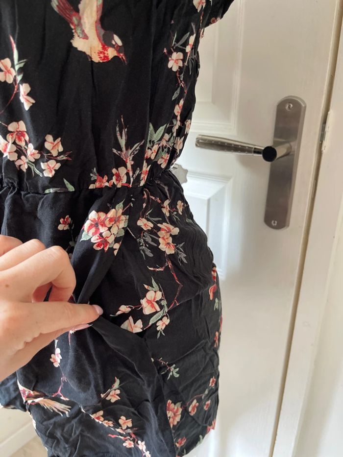 Combinaison short à fleurs - photo numéro 8