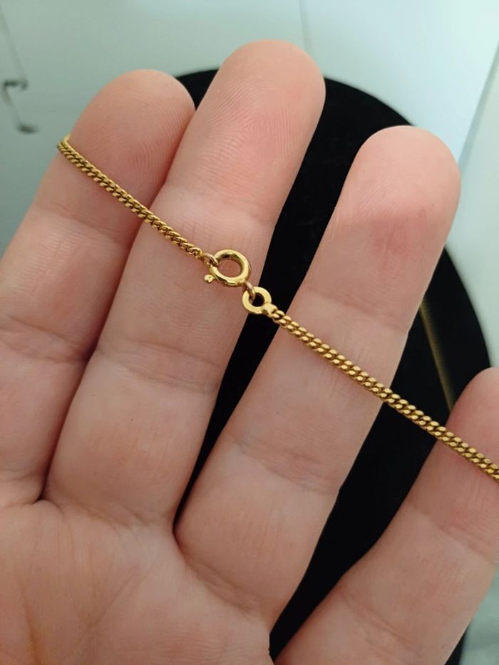 Collier vintage en plaqué or - photo numéro 7