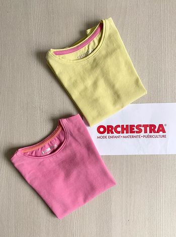 Lot 2 T-shirt manches courtes Orchestra 3 ans