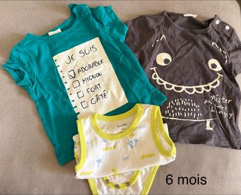 Lots tee shirt et body 