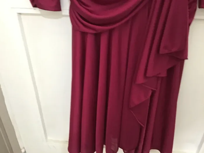 robe coktail drapée - photo numéro 5
