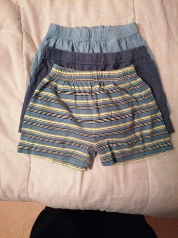 Lot de 3 shorts garçon 18/24mois