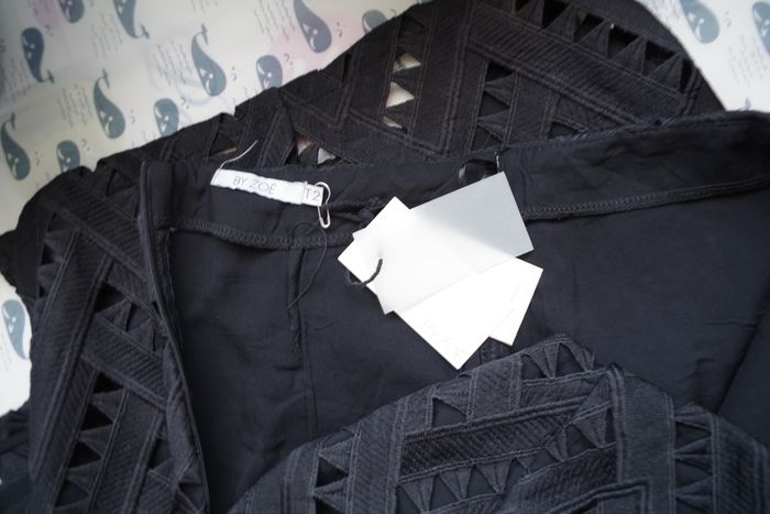 BY ZOE - Jupe ajourée noir T 40 - photo numéro 8