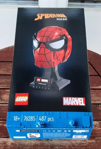Neuf - LEGO Marvel 76285 Le masque de Spider-Man