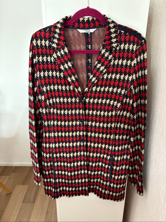 blazer pied de poule