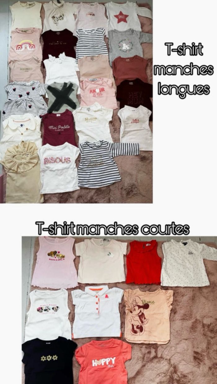 Lot 181 vêtements bébé fille 6 mois - photo numéro 4