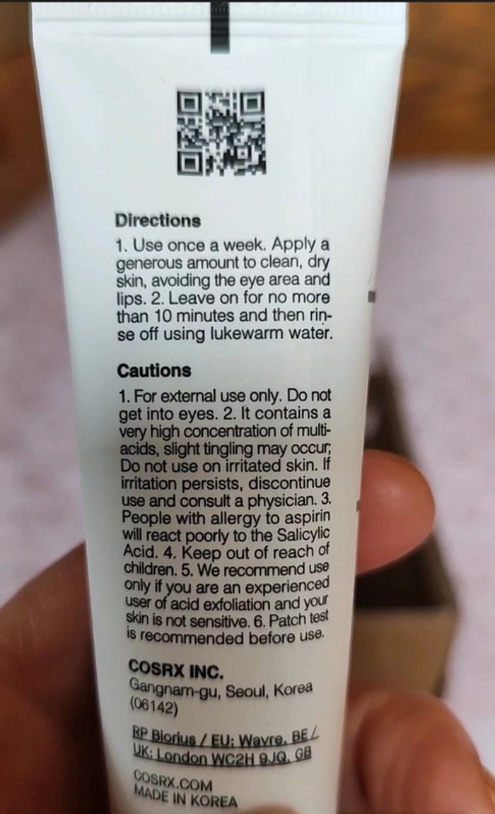Kbeauty Cosrx The Aha Bha Pha Lha 35 Peel / Gommage Enzymatique Panthenol + Vitamine B12 - photo numéro 5