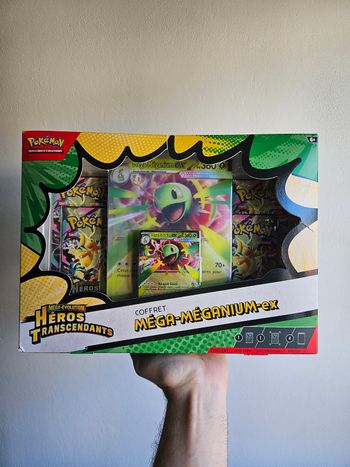 ✨️ Coffret Pokemon Méga Évolution ME2.5 Héros Transcendants (Méga-Méganium ex) - FR  🇫🇷✨️ (avec défauts)