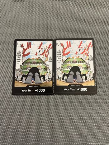 Lot Cartes One Piece Sanji Your Turn +1000 Don !! Pillars Of Strength