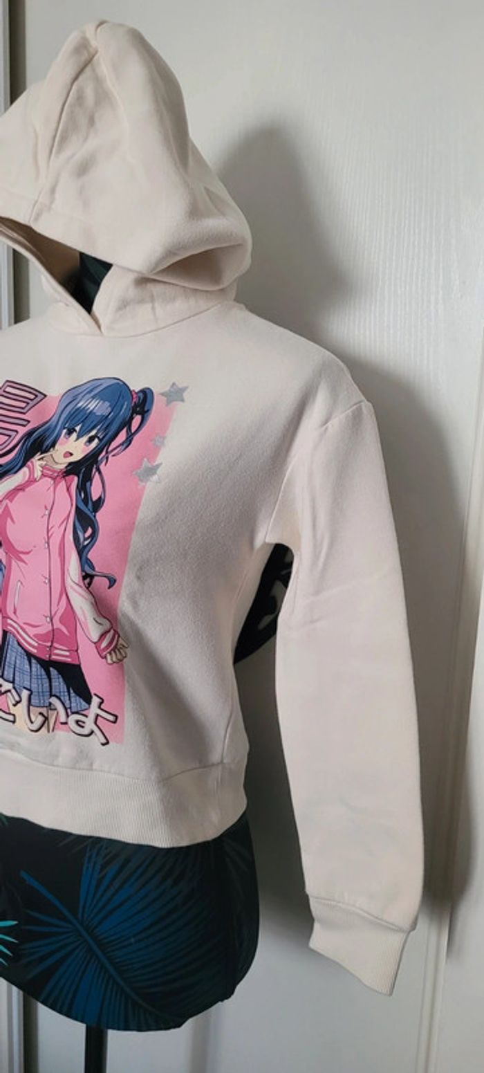 Sweat à capuche molletonné 11 ans - photo numéro 4