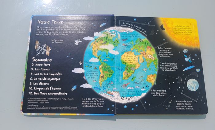 P'tits curieux Usborne 🌎 Notre Terre 🌎 80 rabats - photo numéro 3