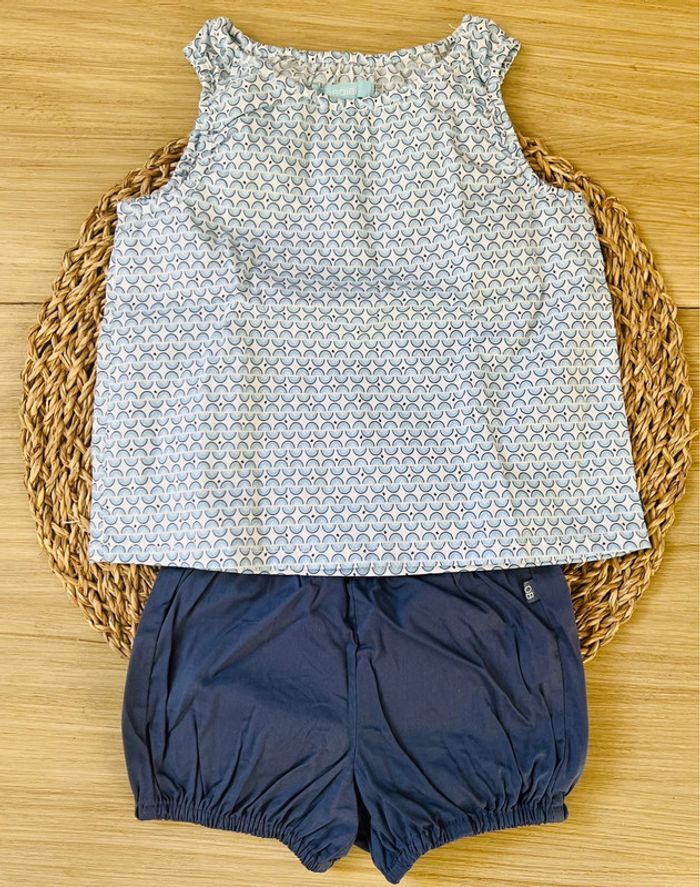 Ensemble blouse et bloomer Obaïbi