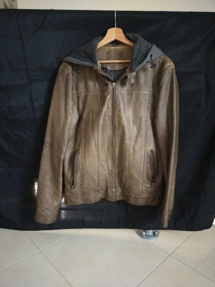 Veste simili cuir