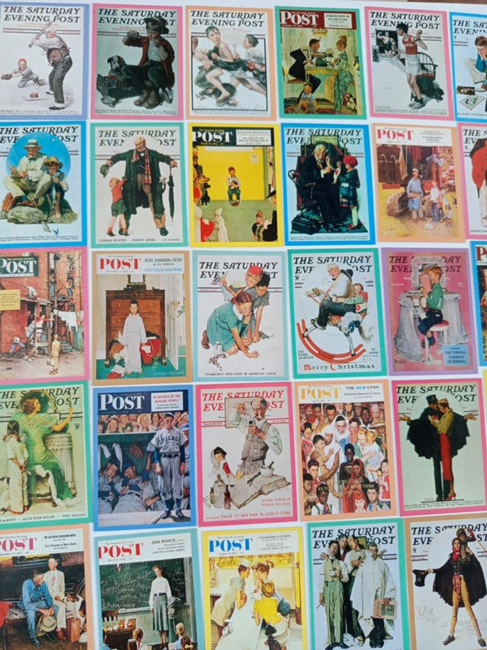 Lot cartes Norman Rockwell - photo numéro 6