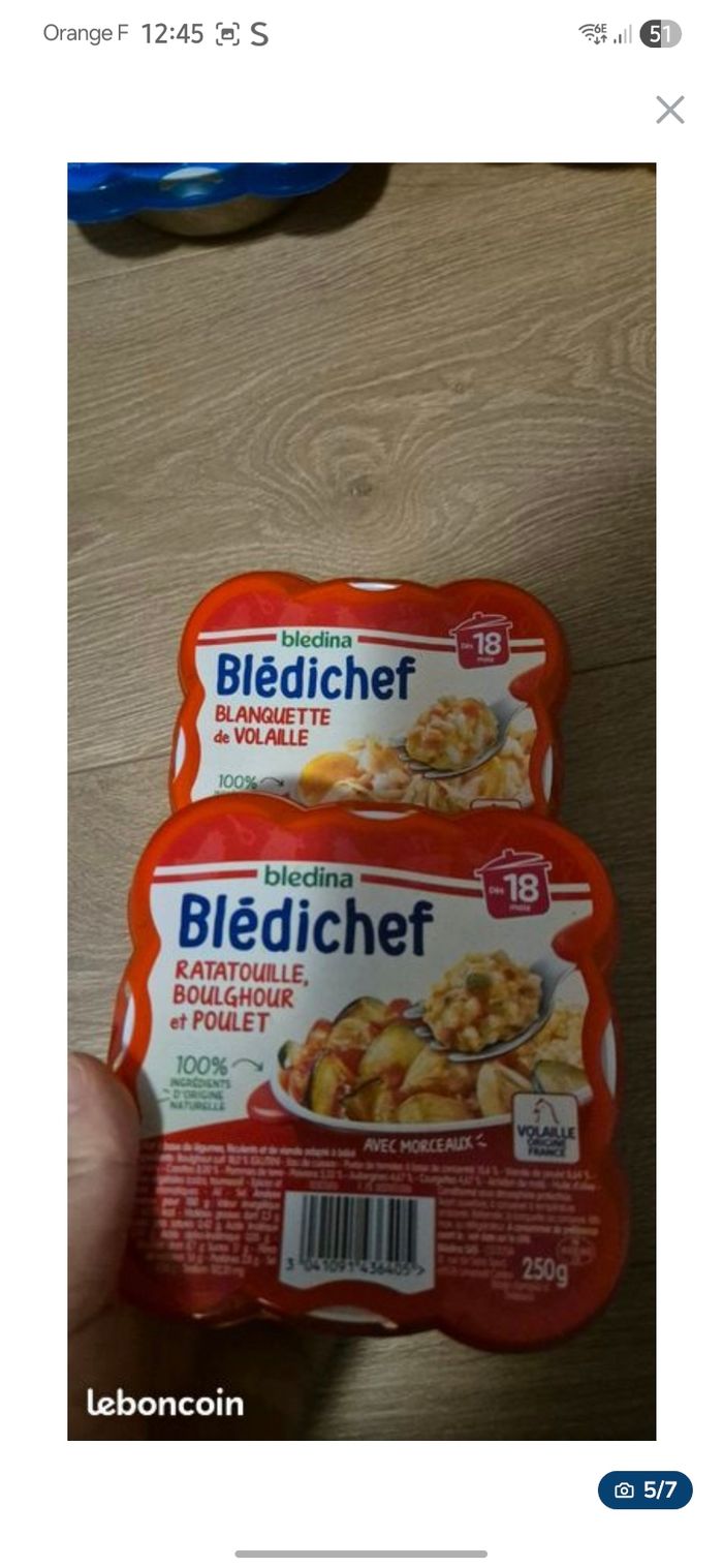 Repas enfant 12M - photo numéro 5