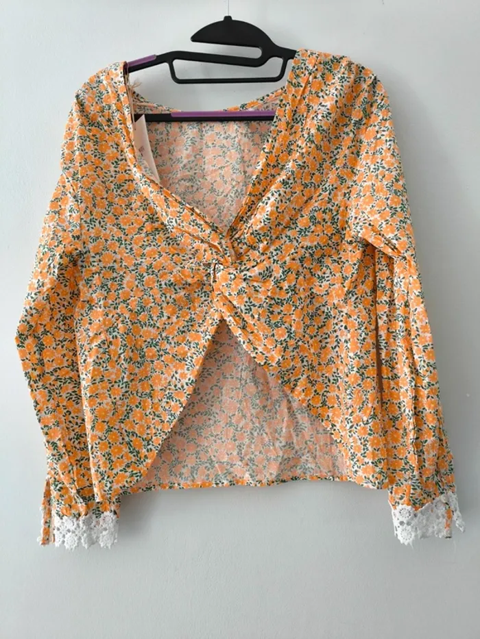 Blouse fleurie Season – Taille M – Neuve avec étiquette