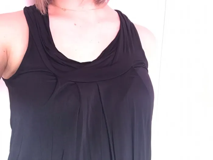 Robe noire fluide - photo numéro 2
