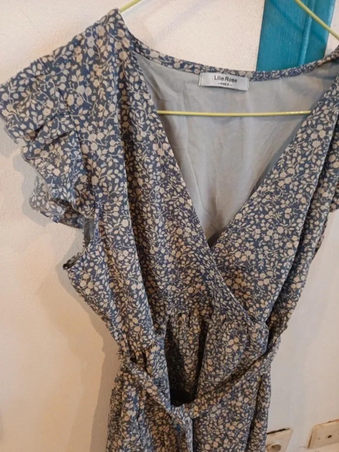 Blouse cache coeur femme - photo numéro 2