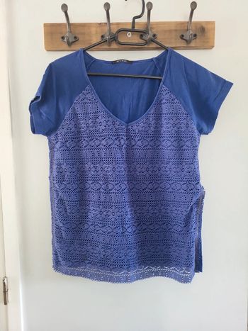 Kookai t-shirt bleu taille 38 M