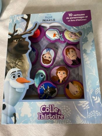 Livre à ventouse Reine des neiges